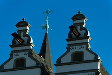 Giebel des Gaffelhauses in der K&ouml;lner Altstadt