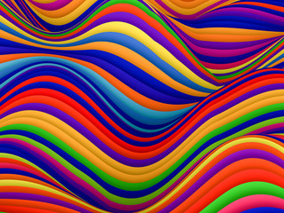 Abstract Striped Design