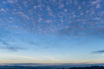 Obraz premium sky with clouds in the south of France