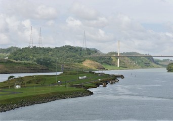 Obraz premium Panamakanal