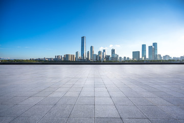 Obraz premium modern city skyline