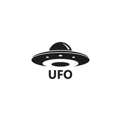 UFO vector logo template illustration © indra23_anu