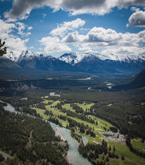 panorama of mountains