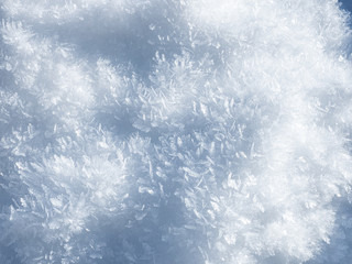 Snow texture. White background snow.
