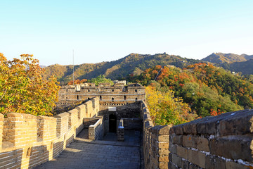 The Great Wall in autumn