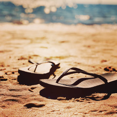 Sandals and Sand