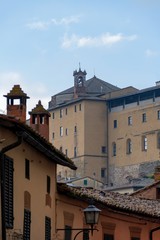 Fototapeta na wymiar Scorcio di Montepulciano - Siena - Toscana - Italia