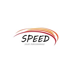 Speed icon simple design illustration vector