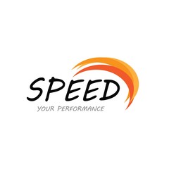 Speed icon simple design illustration vector