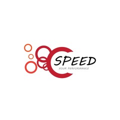 Speed icon simple design illustration vector