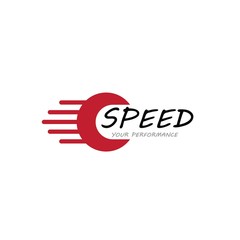 Speed icon simple design illustration vector