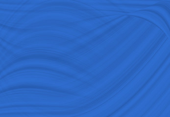 Classic blue texture, beautiful abstract ultra modern background. Web design saver, template for new year card, waves and lines in space drawing.