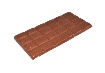 chocolate isolated on white background