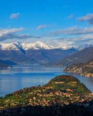 Fototapeta na wymiar Bellagio, a splendid town on the most beautiful lake in the world.lake Como