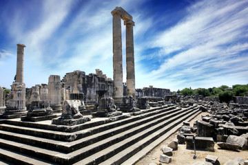 The Temple of Apollo at Didyma, Turkey 