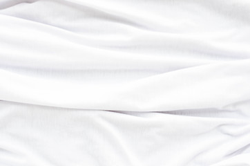 white fabric texture background.