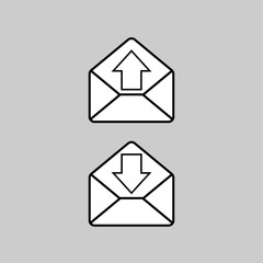 Mail icon vector - 314063839