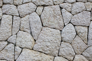 White stone wall texture