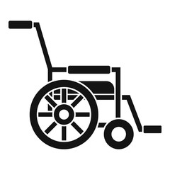 Mobility wheelchair icon. Simple illustration of mobility wheelchair vector icon for web design isolated on white background