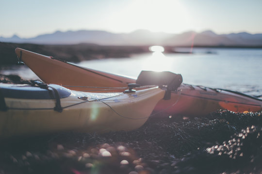 kayak in iceland