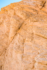 View on high cliffs in valley of the kings. Luxor, Egypt