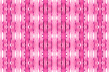 Watercolor seamless geometric pattern design illustration. Background texture. In pink, white colors.