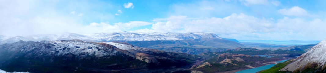 Fitz Roy view in El Chalten Argentina