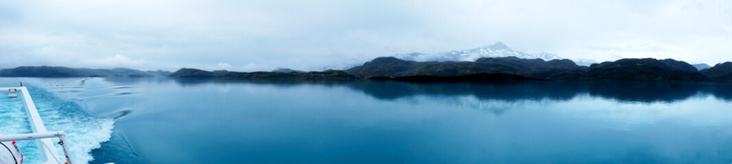Torres Del Paine Lake view in Chile Puerto natales