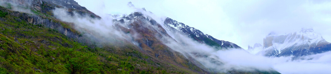 Torres Del Paine Mountain view in Chile Puerto natales