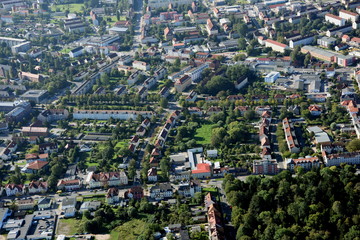 Greifswald, nördliche Mühlenvorstaft mit altem Friedhof 2014