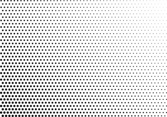 Abstract halftone dotted background. Monochrome pattern with dot and circles.  Vector modern futuristic texture for posters, sites, business cards, postcards, interior design, labels and stickers.
