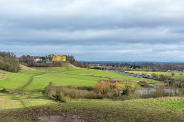 Stoke Park Estate in Bristol on a sunny winter day