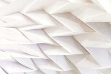 white paper geometric texture