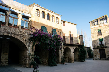 Peratallada, a small medieval village.