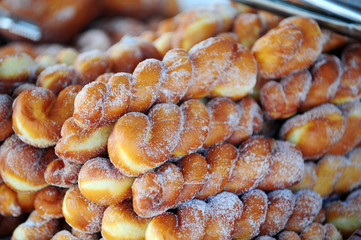 Korean Twisted Bread Stick , Wang kkwabaegi