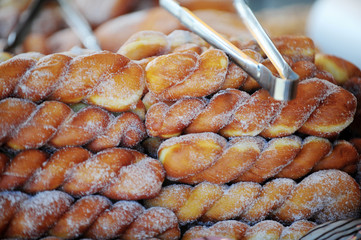 Korean Twisted Bread Stick , Wang kkwabaegi