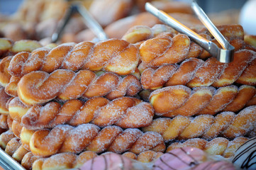Korean Twisted Bread Stick , Wang kkwabaegi