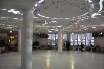 interior of club