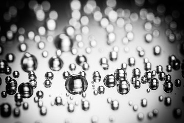 Water black drops vintage old,  surface.