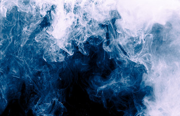Splash water smoke watercolor abstract backgrpound.