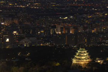 愛知県 スカイプロムナード 夜景