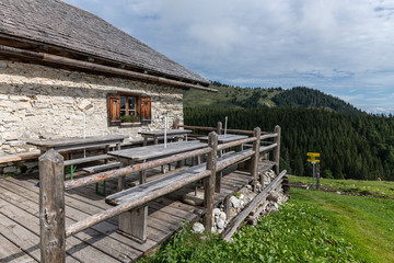 alte Almhütte