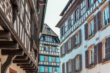 Traditional architecture in Strasbourg, Alsace, France