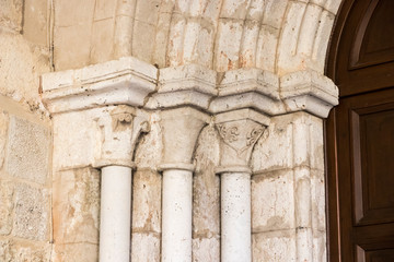 Castromonte, Spain. The monastery of La Santa Espina (Holy Thorn)