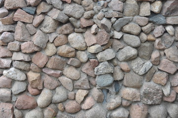 Medium-Sized Pebble Stones on Coastal Ground – Natural Rocky Surface Texture for Beach or Landscape Design