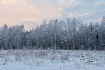 Russian winter landscapes