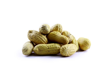 penuts isolated on a white background