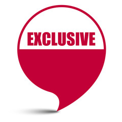 red vector banner exclusive