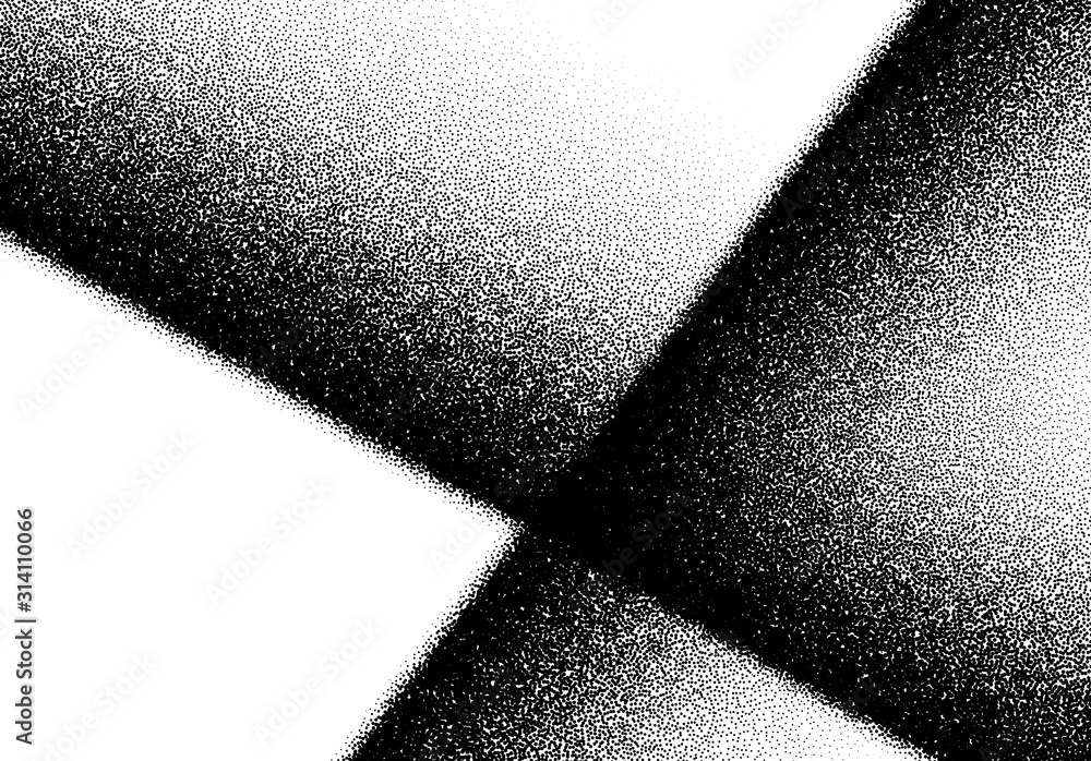 Aufkleber abstract background with layers of scattered dots