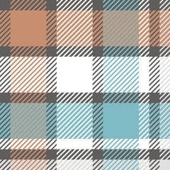 Plaid or tartan vector is background or texture in many color